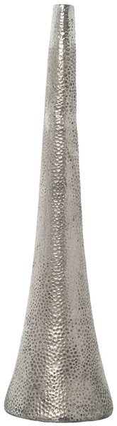 Vase Alexandra House Living Silver Resin Plastic 19 x 69 x 19 cm