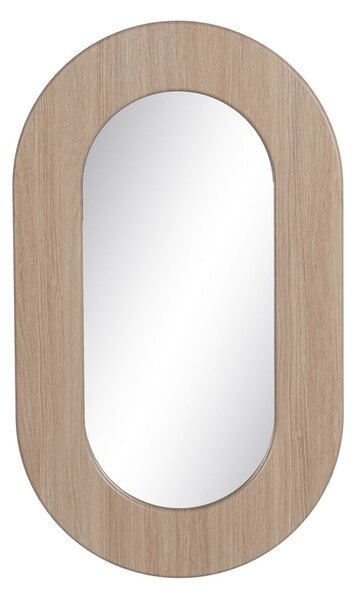 Wall mirror Natural Crystal MDF Wood 50 x 2,2 x 85 cm