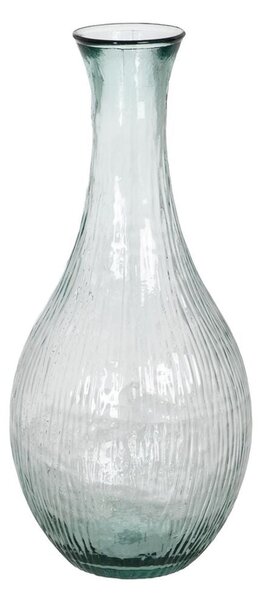 Vase WE CARE Beige recycled glass 34 x 34 x 75 cm