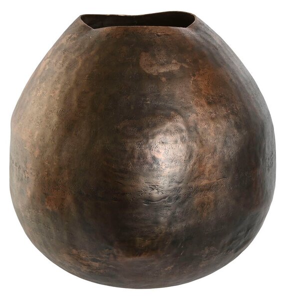 Vase DKD Home Decor Bronze Golden Aluminium Aged finish 34 x 33 x 33 cm