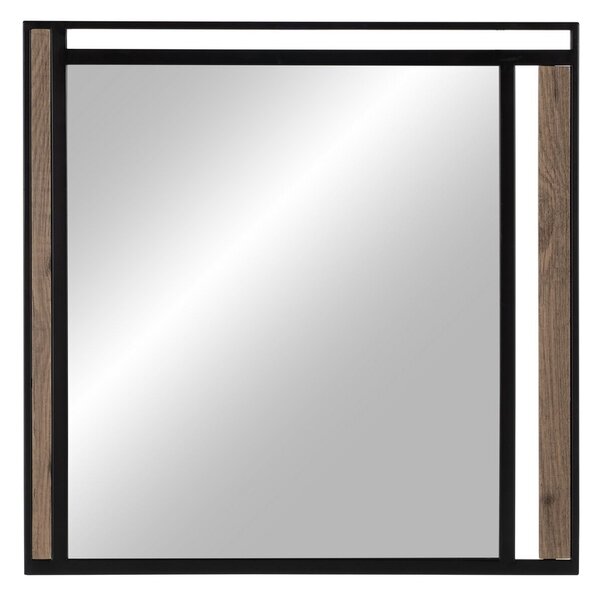 Wall mirror NUDE Black Beige 70 x 2 x 70 cm