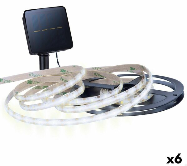 Strip of lights Aktive LED White Garden 3 m (6 Units)