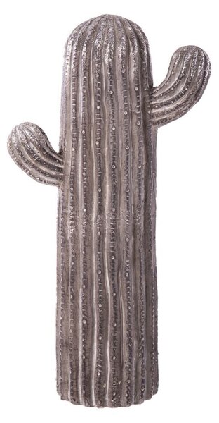 Decorative Figure Grey Cactus 25 x 14 x 47,5 cm