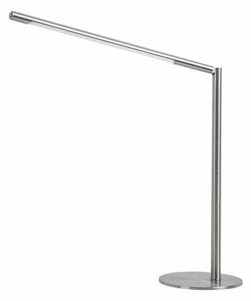 LED Table Lamp Archivo 2000 Aura Silver Steel ABS 8 W 400 lm 14,8 x 39 x 42 cm