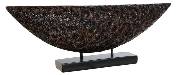 Decorative Figure Home ESPRIT Brown Black Colonial 66 x 8 x 23 cm