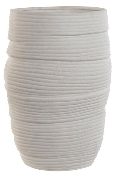 Vase Home ESPRIT White Ceramic 27 x 27 x 37 cm