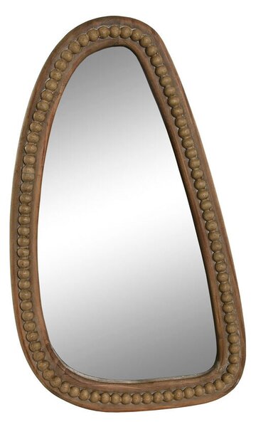 Wall mirror Home ESPRIT Brown Wood Colonial Balls 34 x 4 x 60 cm