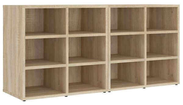 Shoe Cabinets 2 pcs Sonoma Oak 52.5x30x50 cm