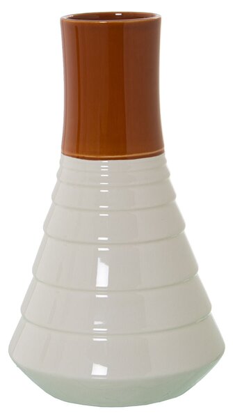 Vase Alexandra House Living Cream Terracotta Ceramic 18 x 18 x 33 cm