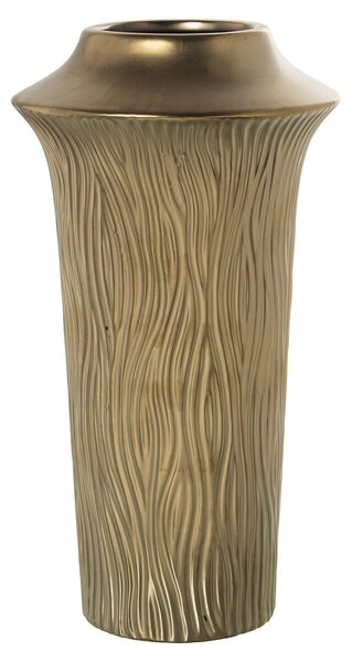 Vase Alexandra House Living Golden Ceramic 15 x 16 x 29 cm