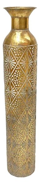 Floor vase Alexandra House Living Golden Metal 15 x 85 x 15 cm