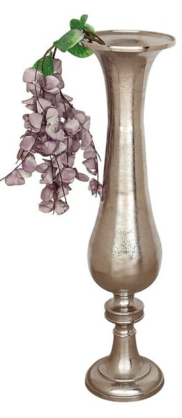 Floor vase Alexandra House Living Silver Aluminium 18 x 66 x 18 cm