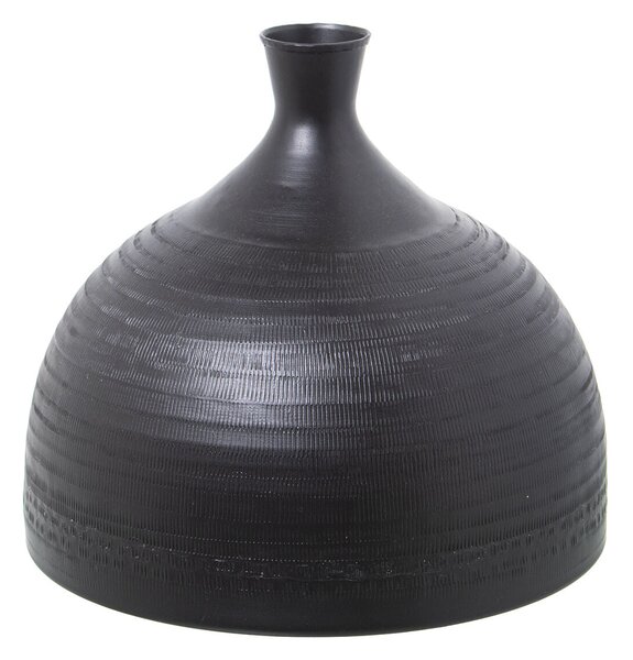 Vase Alexandra House Living Black Metal 27 x 27 x 25 cm