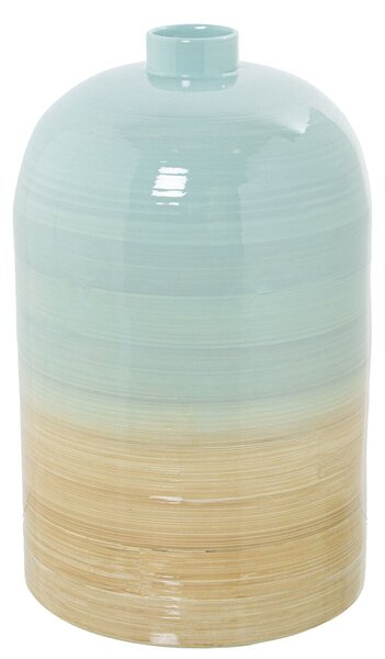 Vase Alexandra House Living Wood Bamboo 19 x 19 x 32 cm