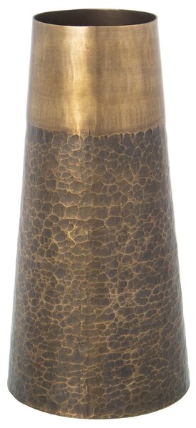 Vase Alexandra House Living Brass Metal Aged finish 18 x 18 x 36 cm