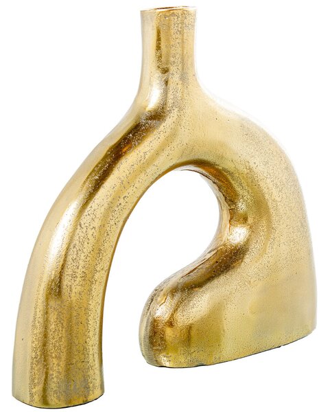 Vase Alexandra House Living Golden Aluminium