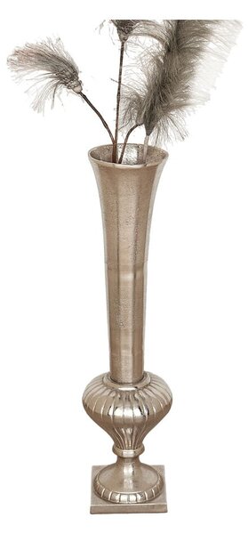 Floor vase Alexandra House Living Silver Aluminium 18 x 70 x 18 cm