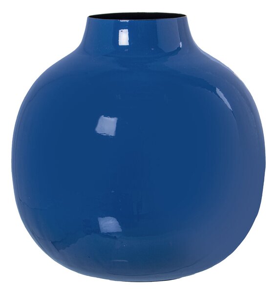 Vase Alexandra House Living Dark blue Metal 21 x 21 x 21 cm