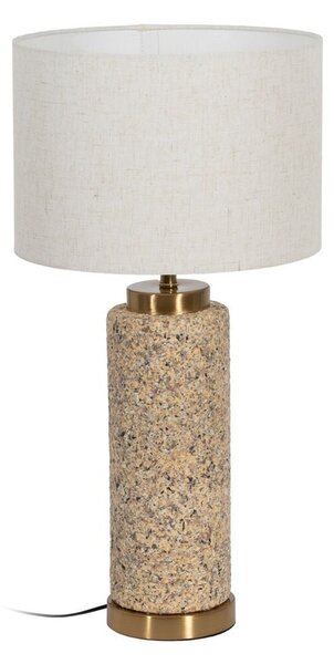 Desk lamp Beige Cream Golden Ceramic Iron 40 W 30 x 30 x 58 cm