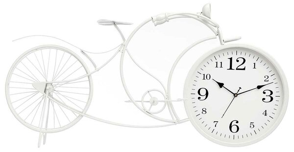 Table clock Bicycle Multicolour Metal