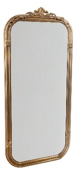 Wall mirror Romimex Golden Metal Window 61 x 140 x 4 cm