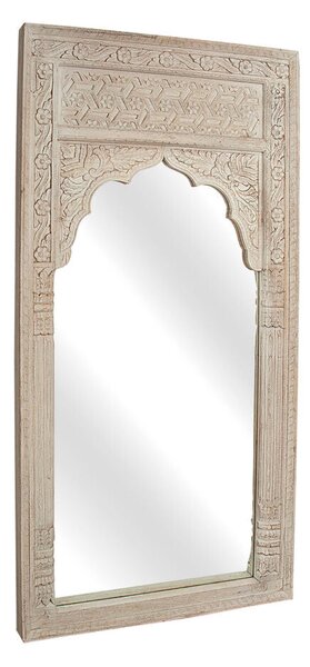 Wall mirror Romimex Pagoda Brown Mango wood 93 x 183 x 10 cm