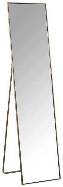 Free standing mirror Alexandra House Living Golden 5 x 136 x 35 cm Rectangular