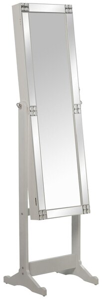 Free standing mirror Alexandra House Living White 46 x 36 x 158 cm Rectangular