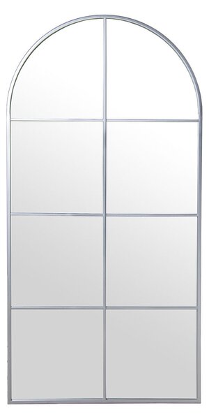 Wall mirror Alexandra House Living Silver Metal Rectangular 7 x 149 x 77 cm