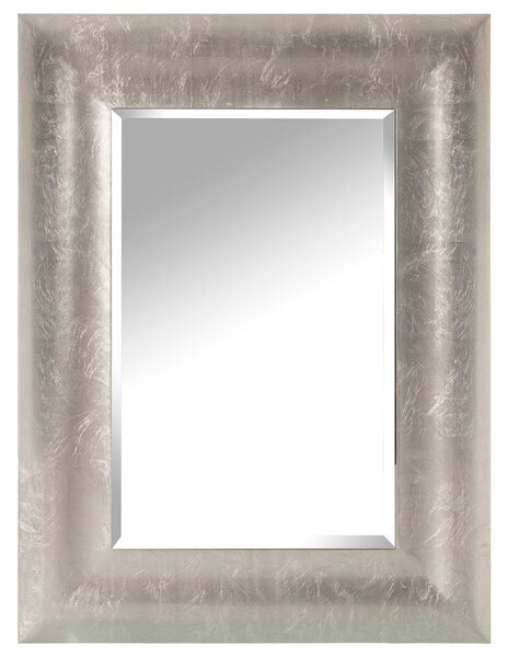 Wall mirror Alexandra House Living Silver Wood Rectangular 4 x 54 x 74 cm