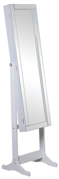 Free standing mirror Alexandra House Living White 46 x 36 x 158 cm Rectangular