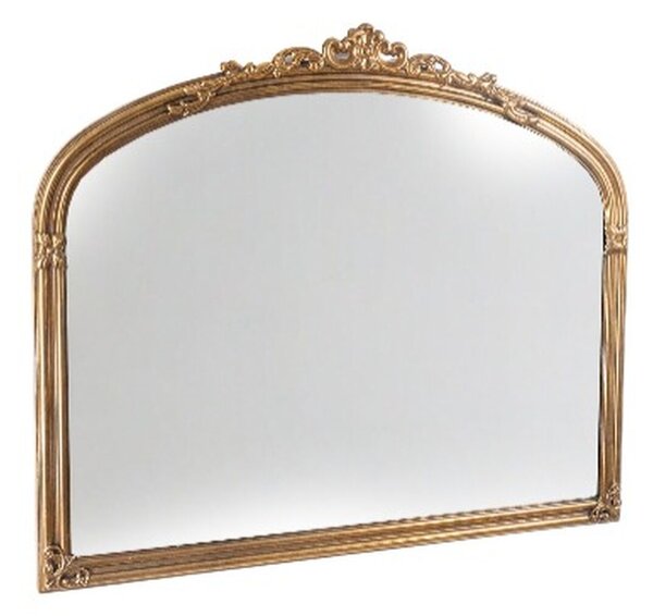 Wall mirror Romimex Golden Metal 105 x 88 x 4 cm