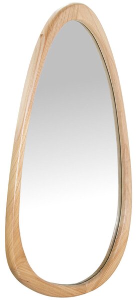 Wall mirror Alexandra House Living Natural Wood Abstract 50 x 2,5 x 80 cm