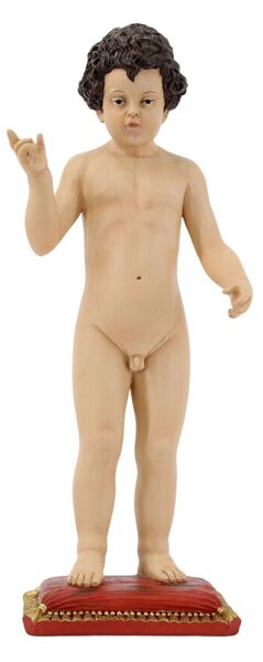 Decorative Figure Romimex Natural Resin Children 15 x 40 x 12 cm