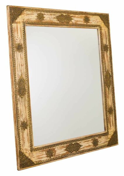 Wall mirror Alexandra House Living Mango wood 3 x 125 x 109 cm