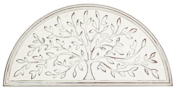 Wall Decoration Romimex White MDF Wood 60 x 60 x 2 cm