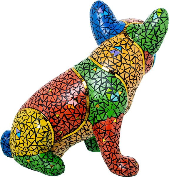 Decorative Figure Alexandra House Living Multicolour Plastic Dog 29 x 18 x 28 cm