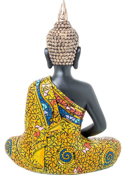 Decorative Figure Alexandra House Living Multicolour Plastic Buddha 29 x 17 x 41 cm