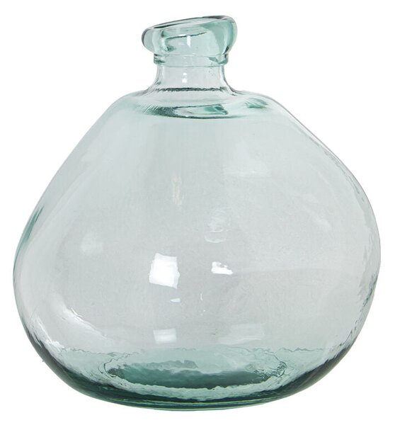 Vase made from recycled glass Alexandra House Living Transparent Crystal 27 x 27 x 29 cm