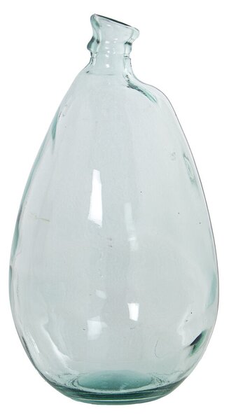 Vase made from recycled glass Alexandra House Living Transparent Crystal 24 x 23 x 42 cm