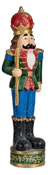 Decorative Figure Green Nutcracker 15 x 66,5 x 20 cm Polyresin