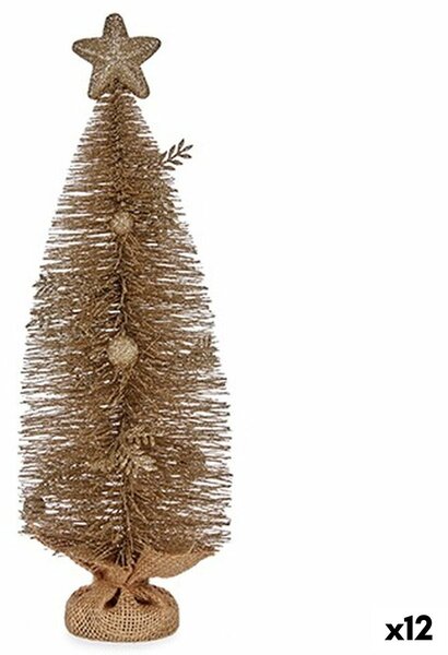 Christmas Tree champagne 23 x 14,5 x 46 cm (12 Units)