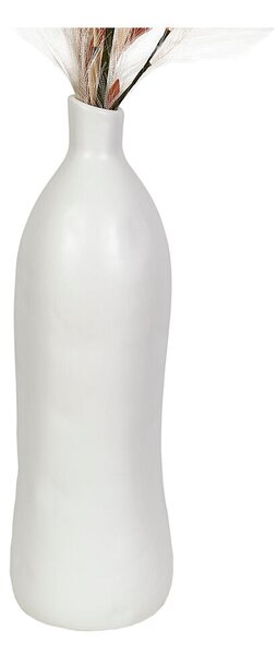 Vase Romimex White Ceramic 14 x 45 x 14 cm