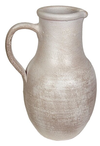 Vase Romimex Grey Ceramic 22 x 30 x 16 cm With handle