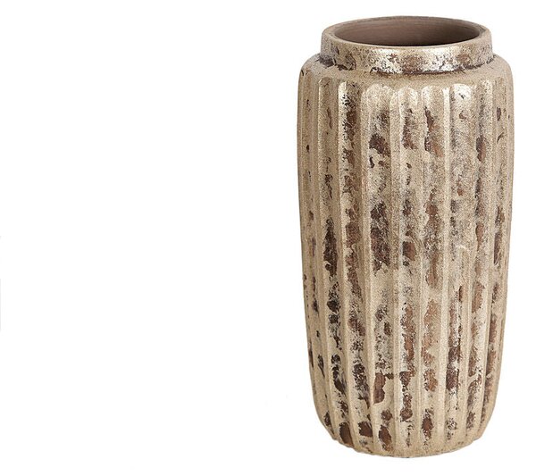 Vase Romimex Beige Ceramic 30 x 30 x 15 cm 15 x 30 x 15 cm