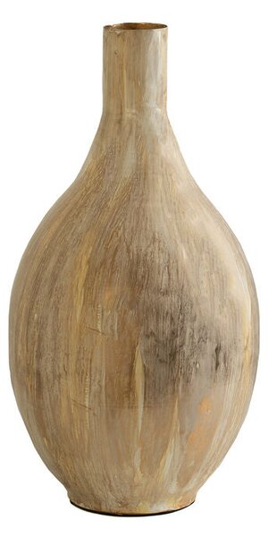 Vase Romimex Beige Aluminium 23 x 43 x 23 cm