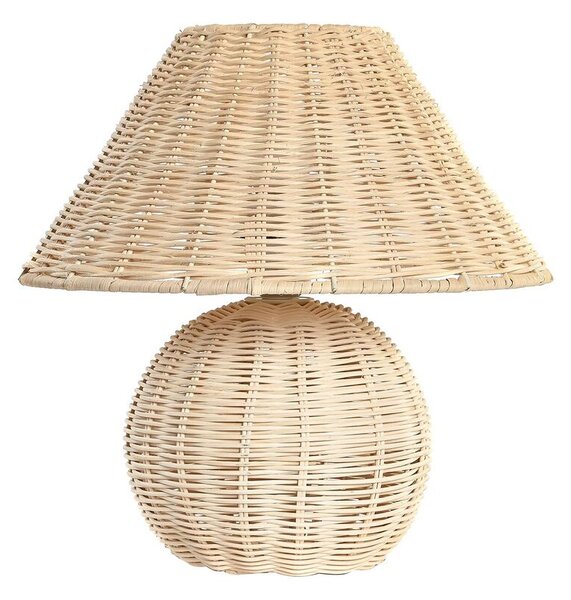 Desk lamp DKD Home Decor Natural Rattan 220 V 50 W Alpino (30 x 30 x 31 cm)