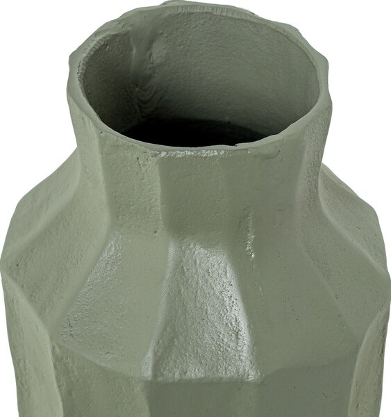 Vase Alexandra House Living Green Aluminium 16 x 16 x 42 cm