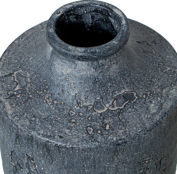 Vase Alexandra House Living Grey Ceramic 17 x 42 cm