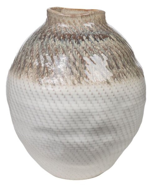 Vase Romimex Beige Porcelain 26 x 31 x 26 cm